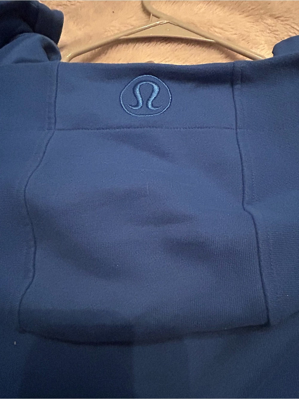 Lululemon Cropped full zip scuba hoodie blazer blue size 8 - Picture 5 of 13